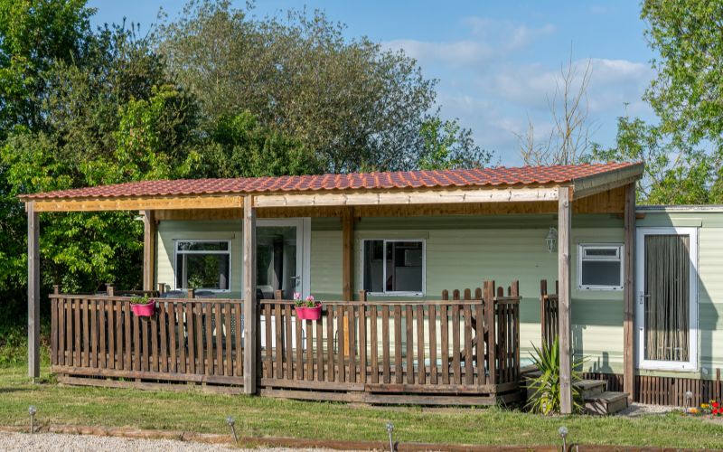 Terrasse mobile home Vendee