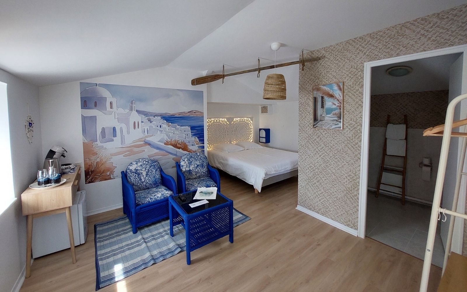 Slaapkamer Les Cyclades – tweepersoonsbed in de Vendée