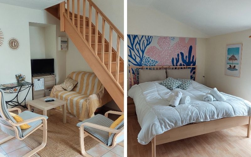 gite-reves-dete-vendee Woonkamer van gîte Les Rêves d'Été